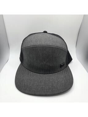 Melin Trenches Icon HYDRO Mens Classic Snapback Hat Gray Performance Cap